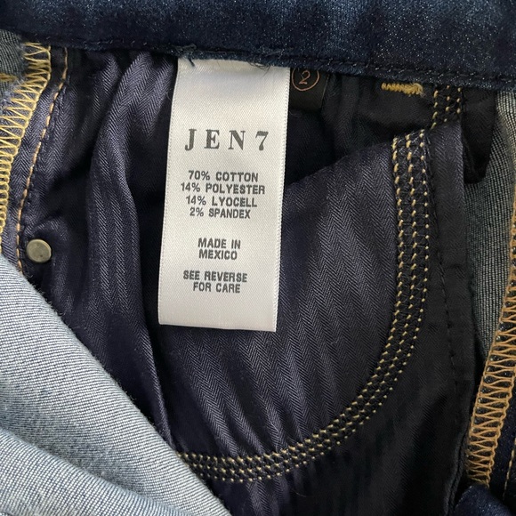 NWT Jen 7 Seven for All Mankind Ankle Skinny Jeans Sz 2 - Picture 5 of 6